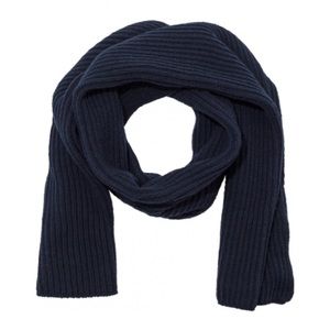 New Naadam cashmere Anchorage scarf navy blue